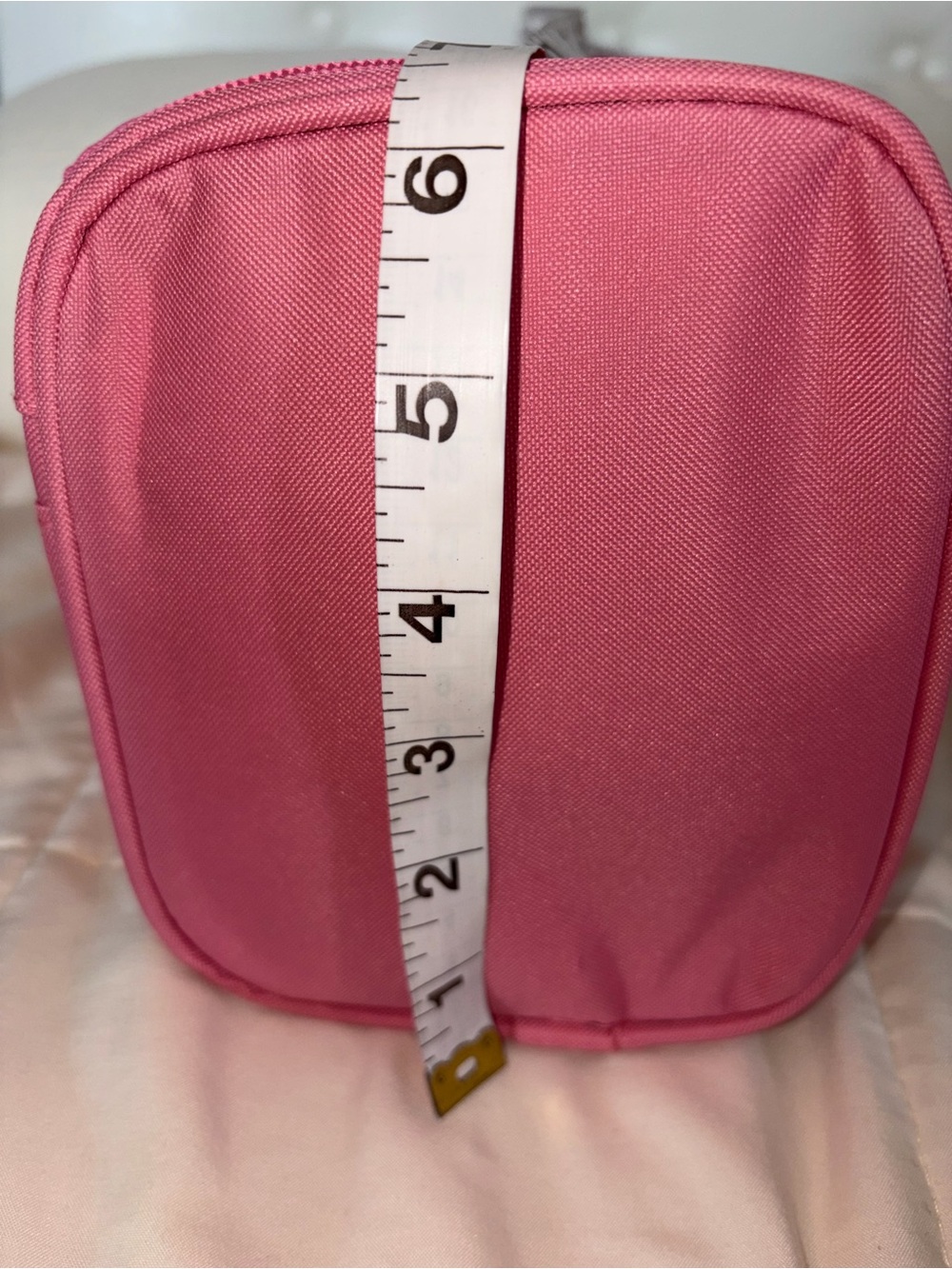 Compact Pink Travel Cosmetic Case for Women - Picture 2 of 4